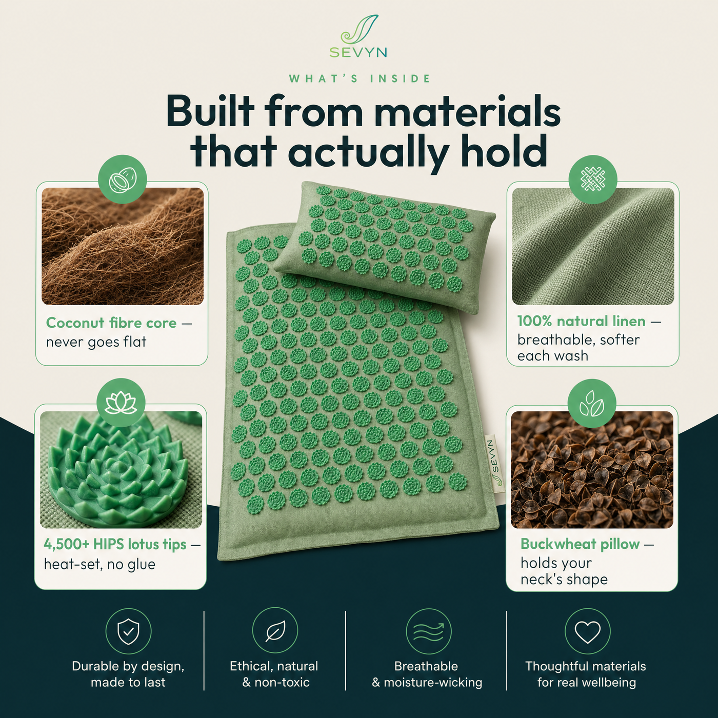 The SEVYN Mat & Pillow